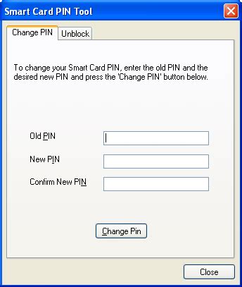 smart card pin tool|how to unblock smart card.